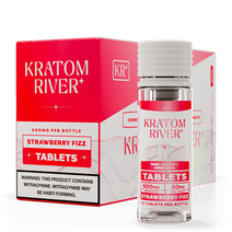 Strawberry Fizz / 10mg Kratom + 50mg Kava / 50 Tablets - KKT260731-04