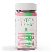 Melon Patch / 10mg Kratom + 50mg Kava / 30 Gummies - RBKKMP0626