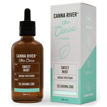 CBD Ultra Classic Tincture - Broad Spectrum (Non-THC) / Sweet Mint / 20000mg CBD / 120mL - CRA251310-05