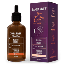 CBD Ultra Calm Tincture - Full Spectrum (Contains THC) / Mango Peach / 120mL - CRB251801-05