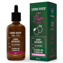 CBD Ultra Pain Tincture - Full Spectrum (Contains THC) / Lemon Raspberry / 120mL - CRB263003-04