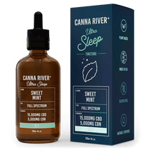 CBD Ultra Sleep Tincture - Full Spectrum (Contains THC) / Sweet Mint / 120mL - CRB251212-07