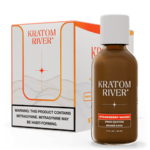 Strawberry Mango / 25mg Kratom + 250mg Kava - 062226KRSM250