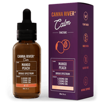 CBD Calm Tincture - Broad Spectrum (THC Free) / Mango Peach / 60mL - CRA251306-01