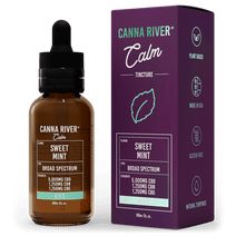 CBD Calm Tincture - Broad Spectrum (THC Free) / Sweet Mint / 60mL - CRA250104-01