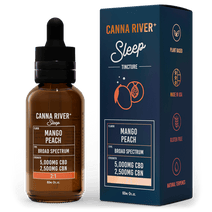 CBD Sleep Tincture - Broad Spectrum (Non-THC) / Mango Peach / 60mL - CRA252506-02