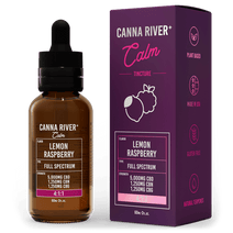 CBD Calm Tincture - Full Spectrum (Contains THC) / Lemon Raspberry / 60mL - CRB251801-06