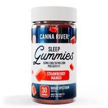 CBD Sleep Gummies - Broad Spectrum (Non-THC) / Strawberry Mango / 30 Gummies - 260728BSLEEPSM
