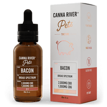 CBD Pet Tincture - Broad Spectrum (Non-THC) / Bacon / 60mL - CRA260701-01
