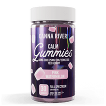 CBD Calm Gummies - Full Spectrum (Contains THC) / Pink Watermelon / 30 Gummies - 260504FSCALMPW