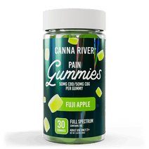 CBD Pain Gummies - Full Spectrum (Contains THC) / Fuji Apple / 30 Gummies - 260427FPAINFA