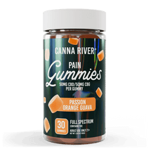 CBD Pain Gummies - Full Spectrum (Contains THC) / Passion Orange Guava / 30 Gummies - 260806FPAINPOG