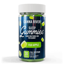 CBD Sleep Gummies - Full Spectrum (Contains THC) / Fuji Apple / 30 Gummies - 260427FSLEEPFA