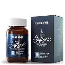 CBD Sleep Softgels - Full Spectrum (Contains THC) / 50mg CBD + 50mg CBN - 112VFSS