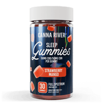 CBD Sleep Gummies - Full Spectrum (Contains THC) / Strawberry Mango / 30 Gummies - 260813SSLEEPSM