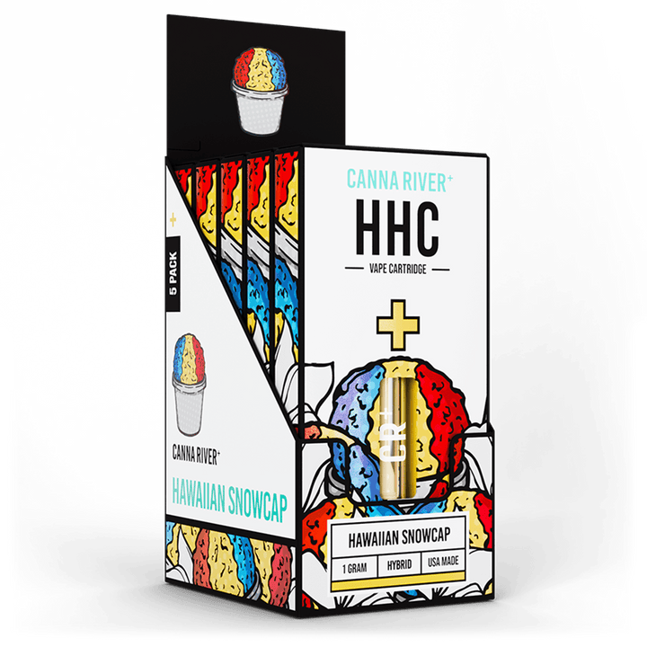 HHC Cartridge Vape Canna River HHC Hawaiian Snowcap 1 Gram / 5 Units