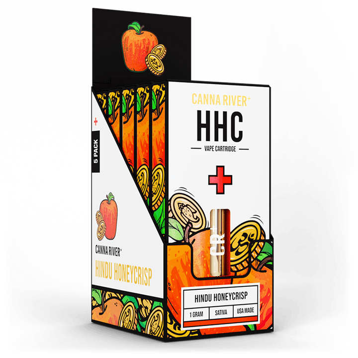 HHC Cartridge Vape Canna River HHC Hindu Honeycrisp 1 Gram / 5 Units