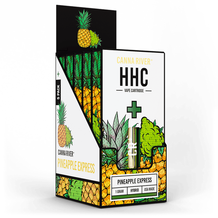 HHC Cartridge Vape Canna River HHC Pineapple Express 1 Gram / 5 Units