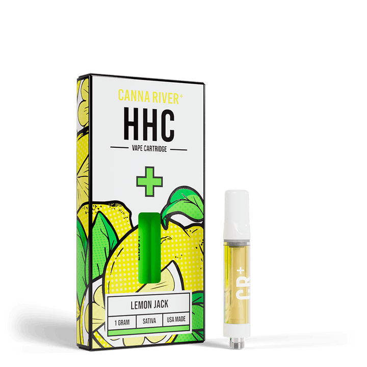 HHC Cartridge Vape Canna River HHC Lemon Jack 1 Gram / 1 Unit
