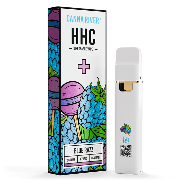 HHC Disposable Vape Canna River HHC Blue Razz 2 Grams / 1 Unit