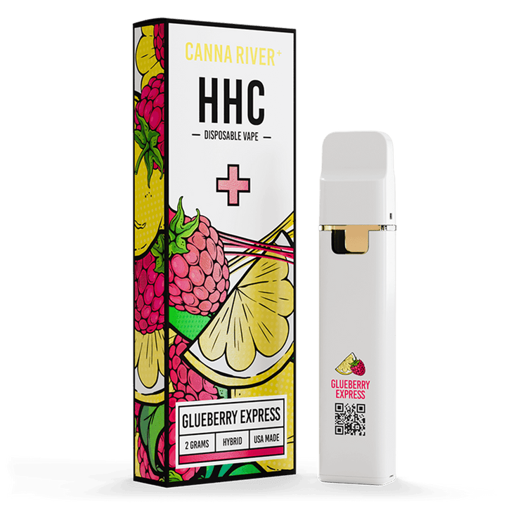 HHC Disposable Vape Canna River HHC Glueberry Express 2 Grams / 1 Unit