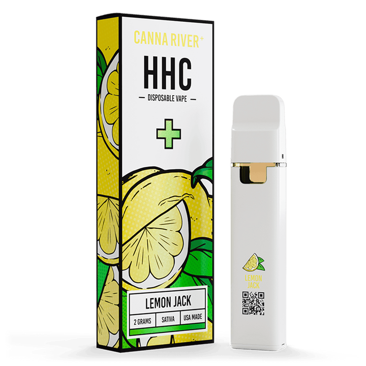 HHC Disposable Vape Canna River HHC Lemon Jack 2 Grams / 1 Unit