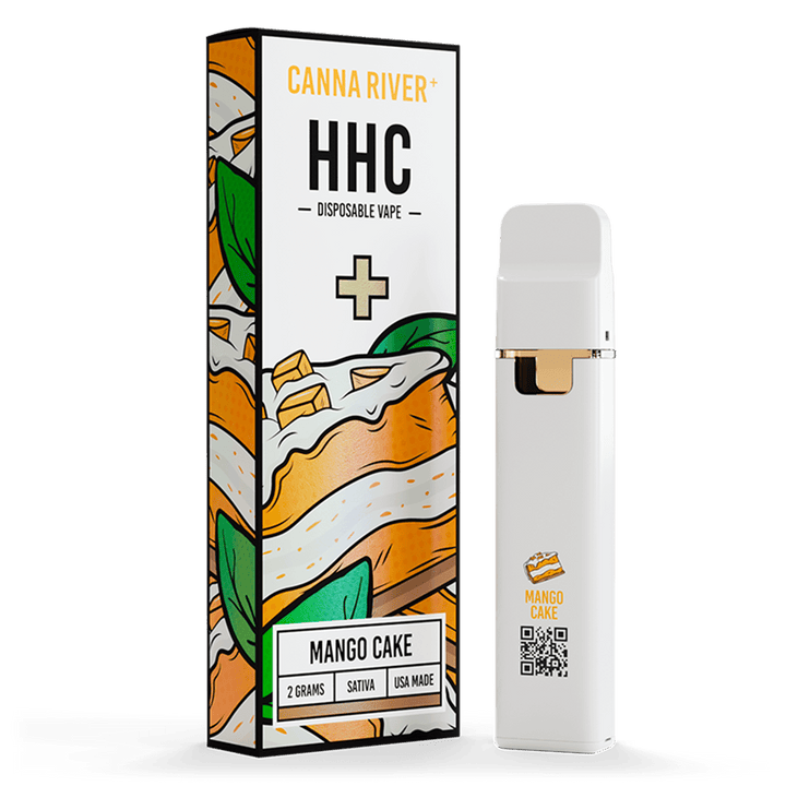HHC Disposable Vape Canna River HHC Mango Cake 2 Grams / 1 Unit