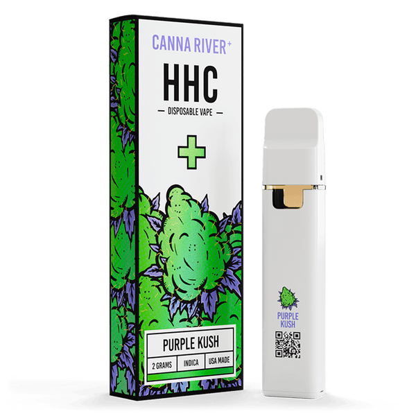 HHC Disposable Vape Canna River HHC Purple Kush 2 Grams / 1 Unit