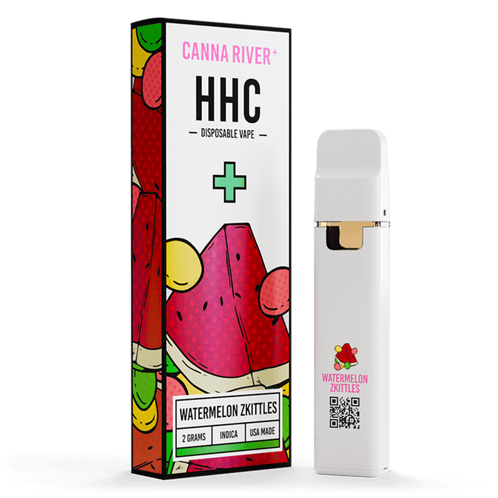 HHC Disposable Vape Canna River HHC Watermelon Zkittles 2 Grams / 1 Unit