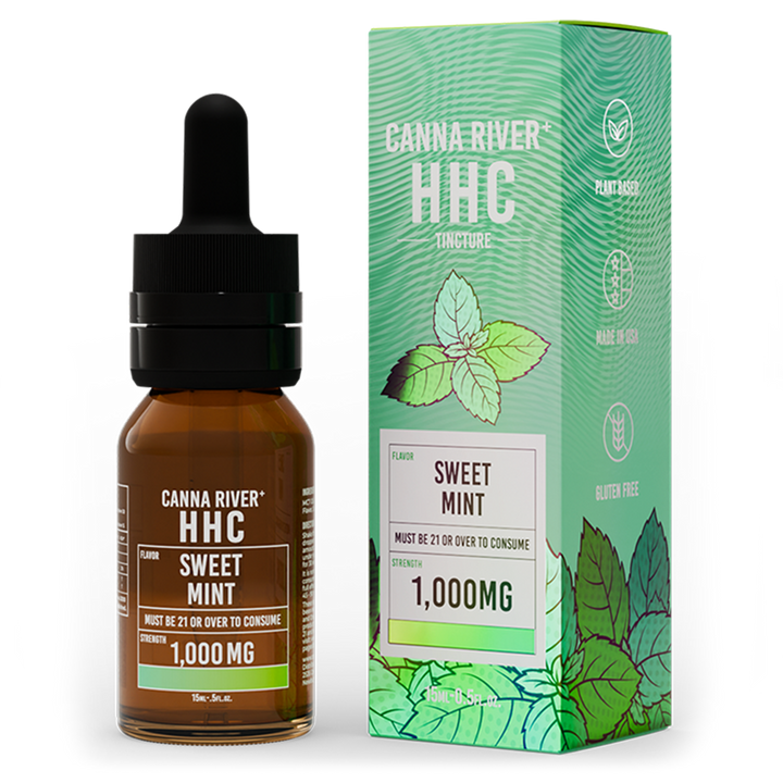 HHC Tincture Tincture Canna River HHC Sweet Mint 1000mg / 15mL