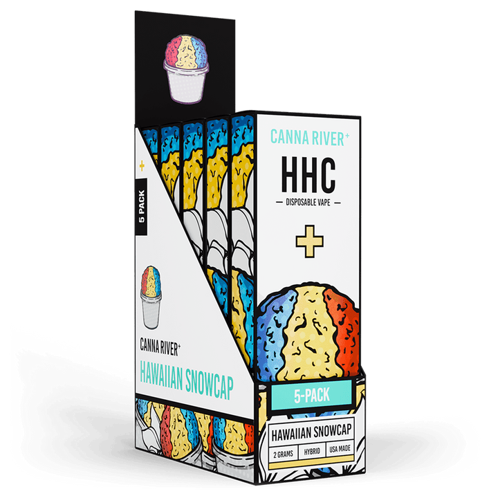 HHC Disposable Vape Canna River HHC Hawaiian Snowcap 2 Grams / 5 Units