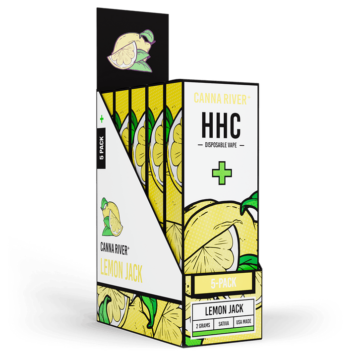HHC Disposable Vape Canna River HHC Lemon Jack 2 Grams / 5 Units