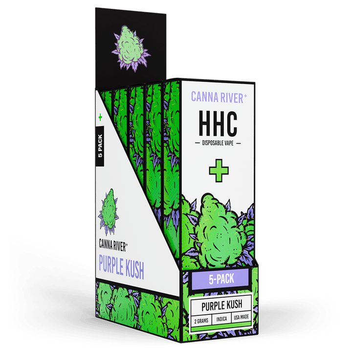 HHC Disposable Vape Canna River HHC Purple Kush 2 Grams / 5 Units