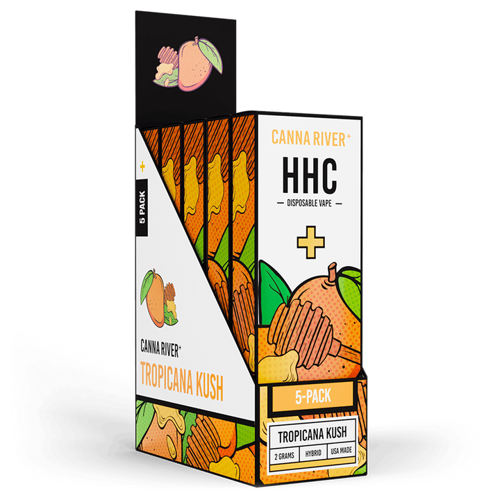 HHC Disposable Vape Canna River HHC Tropicana Kush 2 Grams / 5 Units